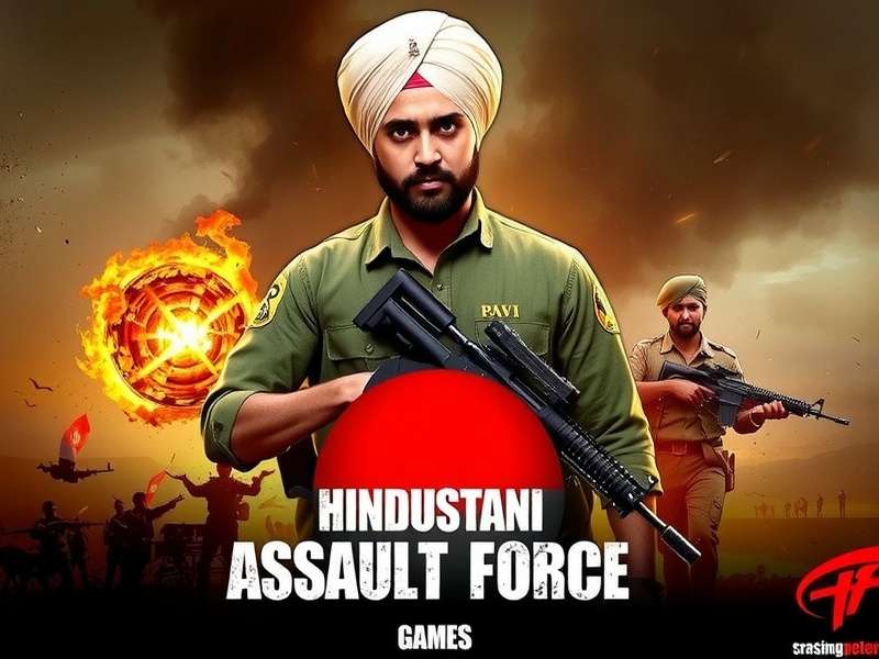 Hindustani Assault Force Game Cover